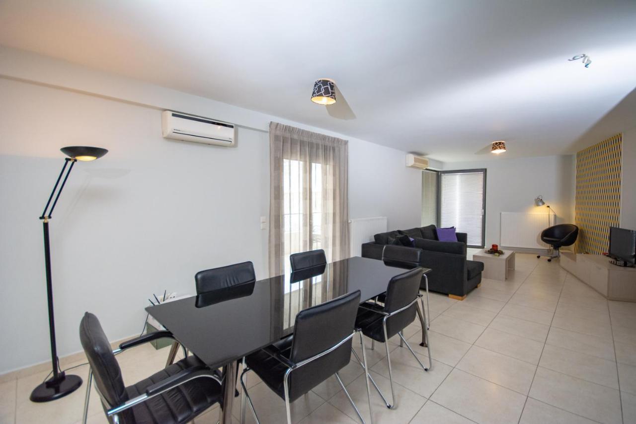 Spacious Fully Equipped 3Bd 2Bath Apt In The Heart Of City With Balconies Ac And Fast Wifi #2 Heraklion Zewnętrze zdjęcie